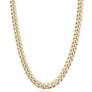14k Gold Plated Sterling Silver Chain Necklace